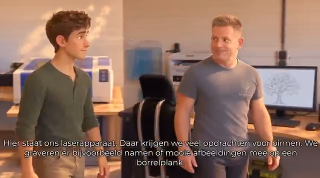 Het laserapparaat
